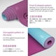 thumbnail image 2 of Mat de yoga Gruper 183 x 61 cm antideslizante, ecológica, 8 mm, 2 of 8