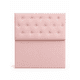 thumbnail image 1 of Respaldo de cama Botoné 1.5 Plaza felpa rosa claro, 1 of 2