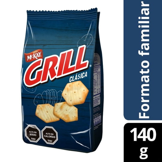Galletas Saladas Bolsa 140 g Grill