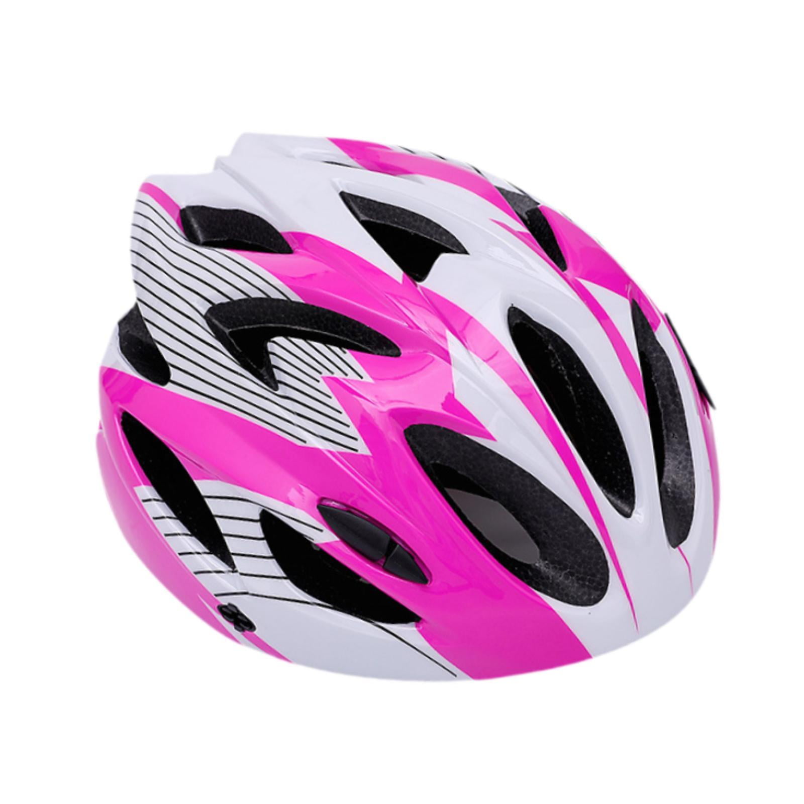 Ioensy - Casco De Bicicleta Para Niños Casco Para Andar En Patineta Para Andar En Patineta Andar En Bicicleta Blanco Rosa