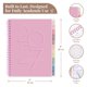 thumbnail image 2 of Planificador Rileys & Co 20 cm Rosa 2026‑2027 Académico, 2 of 9
