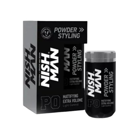 Cera Para Peinar Nishman Polvo Texturizador P0 Nishman