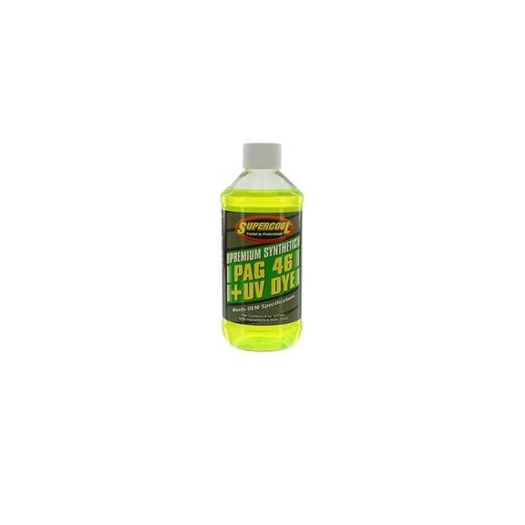Aceite Supercool PAG 46 + tinte UV 8oz/237ml