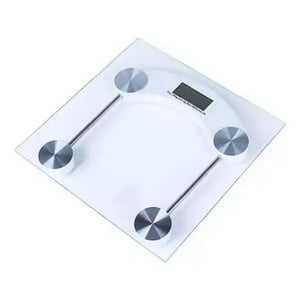 Leonimport - Balanza Bascula Corporal Digital Cristal Pantalla Lcd
