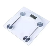 Leonimport - Balanza Bascula Corporal Digital Cristal Pantalla Lcd