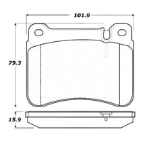 Pastillas Freno Para Auto Pqpro 500.11210