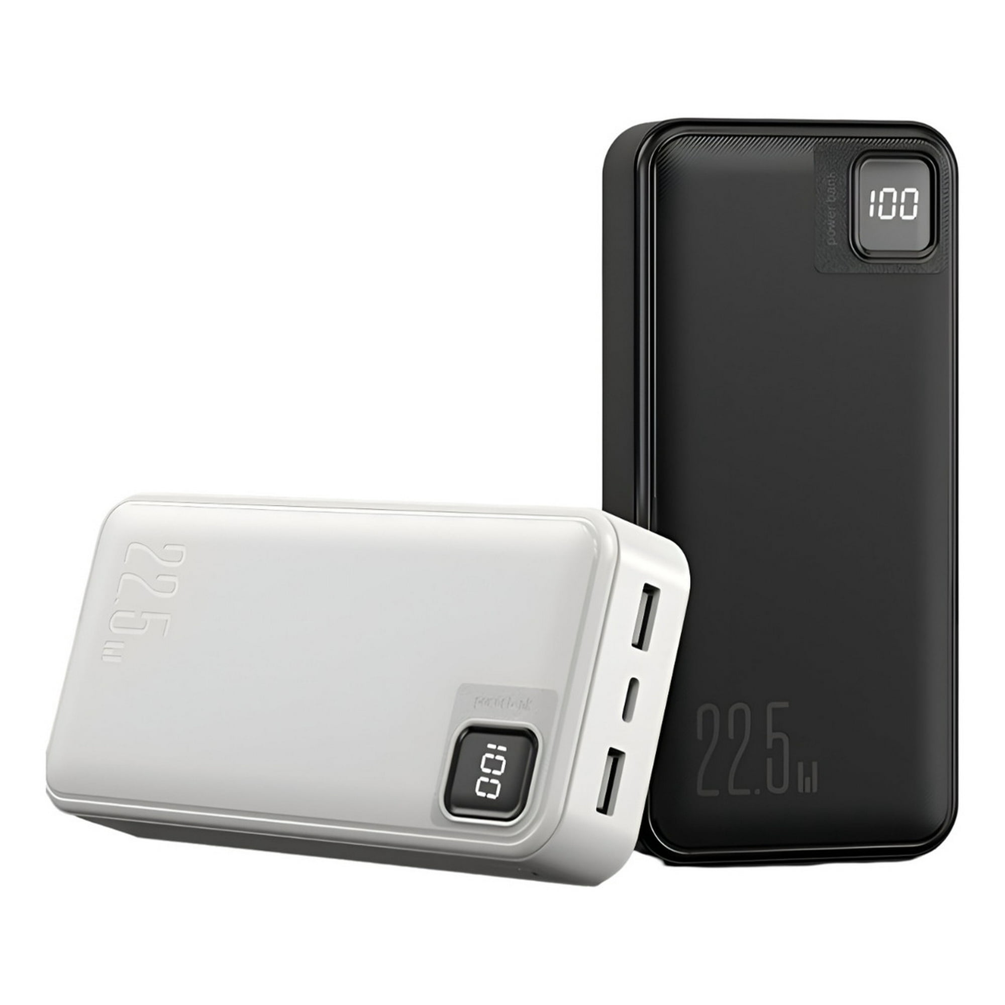 Genérico - Cargador Inalámbrico Carga Rápida Portátil Pantalla Led 2en1