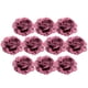 thumbnail image 3 of 10 Uds. Flor De Gamuza Flor De Rosa Artificial Para Decoración De Boda DIY Rojo Purpúreo, 3 of 3