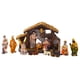 thumbnail image 2 of Conjunto De Belén Navideño, Estatua Navideña Decorativa Tradicional Pintada A Mano, 2 of 5