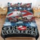thumbnail image 1 of x638 Ghostbusters Bed Duvet Cover Microfiber Bedding Sets 3D Printed Lightweight 3 Piece Comforter Sets, 1 Duvet Cover And 2 Pillow Shams for Kids Boys Girls 90"x90" jn638, 1 of 5