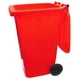 thumbnail image 2 of Basurero Contenedor 120 Litros Rojo Con Ruedas, 2 of 3