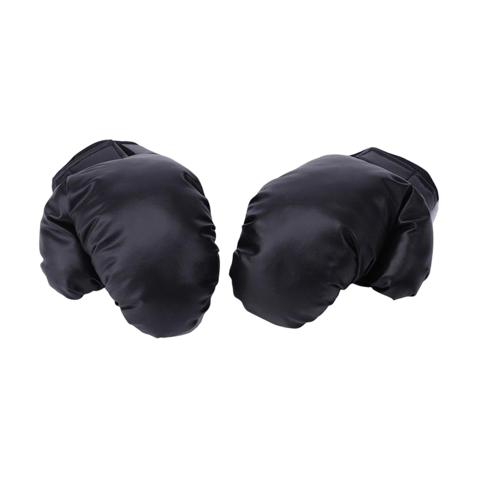 Magideal - Kick Boxing Guantes, Fighting Glove Open Palms Professional Muay Thai Mitts Boxing Practice Training Guantes Para Adultos Niños Sanda Muay Thai , Niño Negro