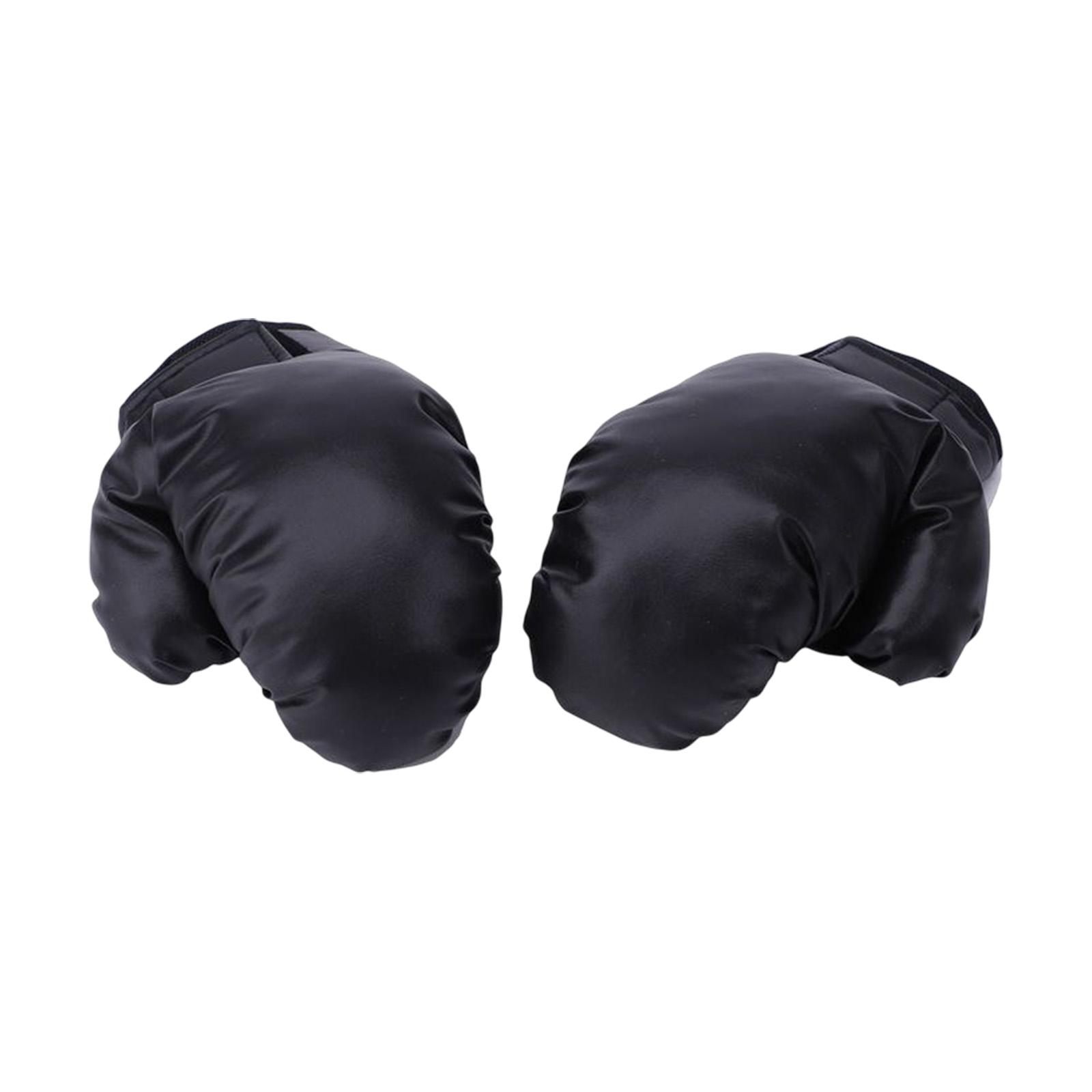 Magideal - Kick Boxing Guantes, Fighting Glove Open Palms Professional Muay Thai Mitts Boxing Practice Training Guantes Para Adultos Niños Sanda Muay Thai , Niño Negro