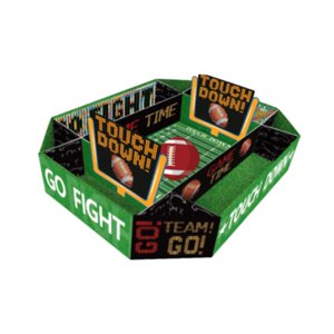 Bothyi - Kit De Suministros Para Fiestas De Fútbol, Bandeja Portátil Para Refrigerios Para Fiestas, Cumpleaños Y Carnavales.