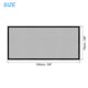 thumbnail image 2 of Malla de Pantalla de Ventana Uxcell, 28" x 59" Malla de Red de Fibra de Vidrio para Bricolaje Marco Negro con Borde Adhesivo de Gancho y Bucle, 2 of 6