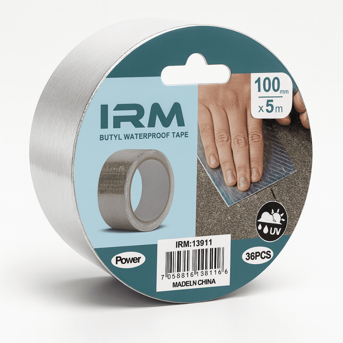 Irm - Cinta Scotch Aislante Industrial Waterproof 100mmx5m