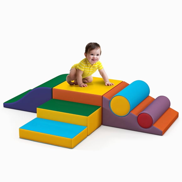 Set de Escalada de Espuma para Niños Pequeños TOLEAD para Juego Interior