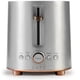 thumbnail image 1 of Toaster Café Express con acabado de 2 rebanadas de acero inoxidable, 1 of 5