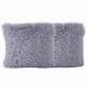 thumbnail image 2 of Pack 2 funda peluda decorativa color gris, 2 of 2
