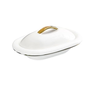 Bothyi - Ensaladera De Borde Ancho Con Tapa, Regalo, Ensaladera De Postre Para Aperitivos, Gumbo, Boda, 8 Pulgadas, 250Ml