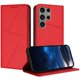 thumbnail image 1 of Funda Cartera Magnética para Samsung Galaxy S23 Ultra Protección Antichoque con Ranuras Rojo, 1 of 6