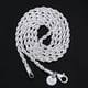 thumbnail image 4 of 1pc Stylish and Durable Minimalistic Twisted Link Chain Necklace for Men with Secure Lobster Clasp, 4 of 4