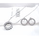 thumbnail image 2 of Conjunto Collar Y Aros: Life Fantastic, Plata925, Regalo  Plateado, 2 of 7