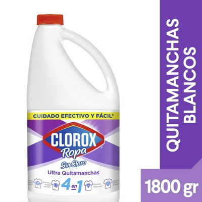 Quitamanchas Líquido Blanco Supremo Botella 1800 G Clorox