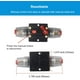 thumbnail image 3 of Disyuntor de audio de 30 A, 40 A, 50 A, 60 A, 80 A, 100 A, 150 A, portafusibles en línea para estéreo de automóvil, inversor, reinicio manual, 12 V-24 V CC, para protección de sistemas de audio automo, 3 of 7