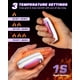 thumbnail image 4 of Calentadores de manos Kesguar recargables, 14000 mAh, AI, paquete de 2 con funda, 4 of 7