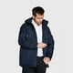thumbnail image 2 of Parka Basica Hombre azul marino M, 2 of 5