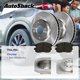 thumbnail image 2 of Kit de Frenos AutoShack 318 mm Pastillas Cerámicas y Discos Ventilados, 2 of 7