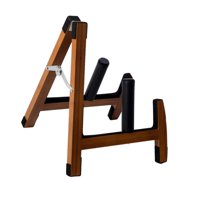 Bothyi - Soporte De Suelo De Madera Para Guitarra, Antideslizante, Ajustable, Para Guitarra Acústica, Eléctrica, Violín Y Ukelele, Color Marrón