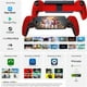 thumbnail image 2 of Mando de Juego Inalámbrico Compatible Con iPhone/iPad/Android/Tablet/Xbox Cloud/Switch/PS4/PS Remote Play, Con 2 Botones Traseros, Hall Rocker, Hall Trigger, Tamaño Ajustable 130-280mm-Rojo, 2 of 7