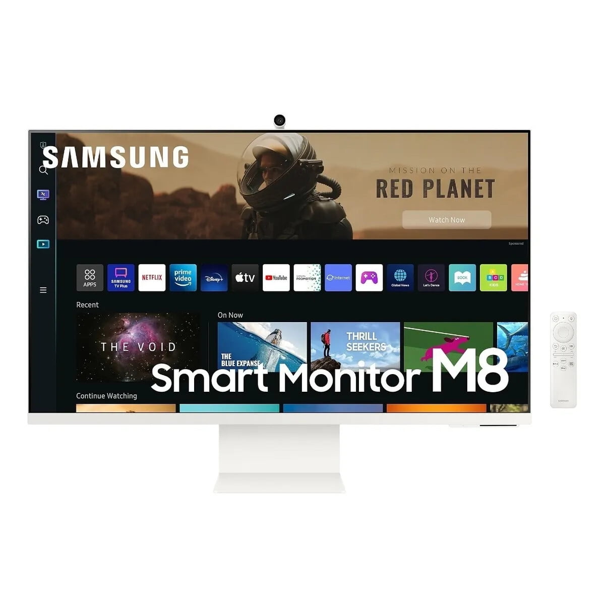 Monitor Samsung Smart M8 32 4k Uhd Streaming Slimfit Cam