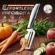 thumbnail image 2 of Pelador madera premium acero inoxidable fruta manzana patata calabaza, 2 of 7