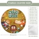 thumbnail image 2 of El Mundo De Craig theme Fitted Round Tablecloths Elastic Edged Table Covers Waterproof Table Cloth For Kitchen Holiday Party Tables Decor 120cm, 2 of 6