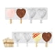 thumbnail image 1 of 2 Moldes Silicona Reposteria Molde Helados Paletas Corazon 4c Moldes Para Helados Paletas Molde De S, 1 of 10