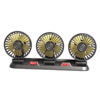Magideal - Ventilador De Refrigeración Para Vehículos, Ventilador De Refrigeración Personal Para Vehículos, Ventilador De Aire, Ventiladores Para Automóviles, 3 12V