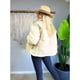 thumbnail image 3 of Chaqueta Sherpa Mujer Tipo Corderito Invierno Bolsillos 6088, 3 of 4