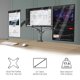 thumbnail image 5 of Soporte de escritorio para triple monitor Mount-It! para 13-32'', 5 of 9