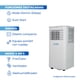 thumbnail image 3 of Aire Acondicionado Portátil 12.000Btu/Hr., 3 of 7