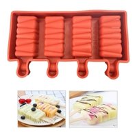 Genérico - Moldes De Silicona Para Helados Molde Paletas Helado Mini