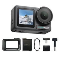 Cámara De Acción Xtra Edge Pro 4K Para Vlogs, 65 Pies, Resistente Al Agua