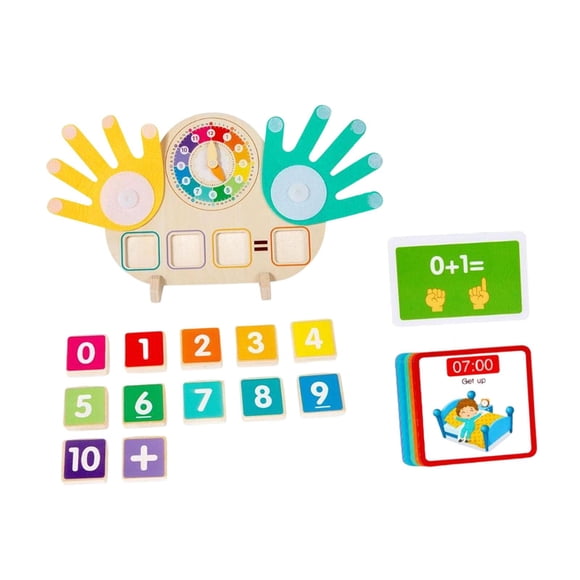 Matemáticas Con Dedo Meñique: Conteo De Números, Educación Temprana Para Niños De 3 Años En Adelante
