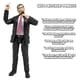 thumbnail image 2 of Figures Toy Company Anunciador de Ring de Lucha Parlante de 18 cm, 2 of 4