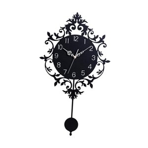 Bothyi - Reloj De Pared Con Péndulo, Adorno Para Estudio, Sala De Estar O Dormitorio.