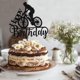 thumbnail image 5 of Bicicleta Cake Topper Crseniny Black Flash, feliz cumpleaños, 5 of 7