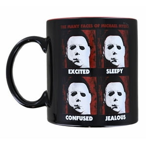 Taza De Café Silver Buffalo Halloween Michael Myers 600 Ml