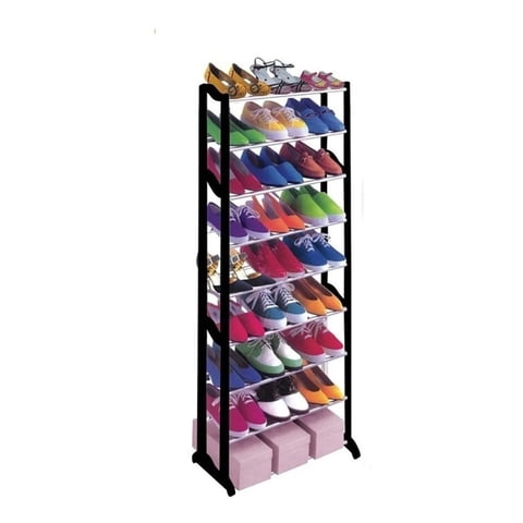 Genérico - Zapateros Estante Organizador Zapatos Hasta 30 Pares + Base